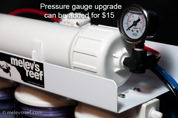 Pressure gauge sold separately; this is an upgrade